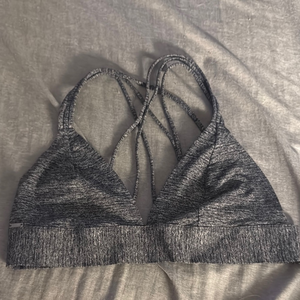 PINK Victoria's Secret Gray Sports Bra